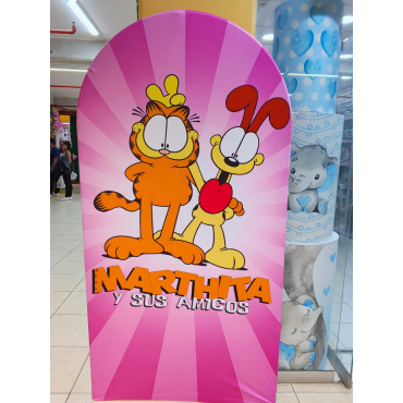 OVALADO - GARFIELD PERSONALIZADO ESCP REM